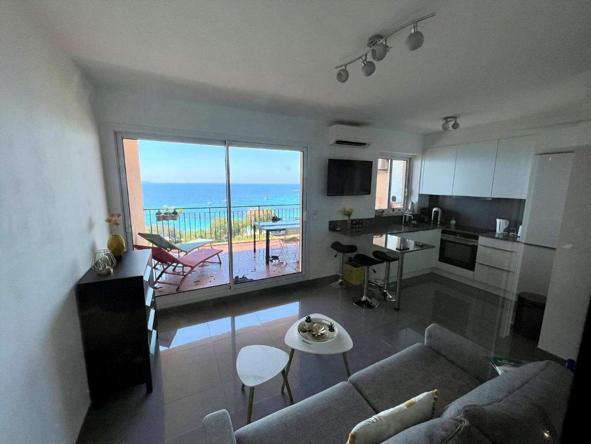 Superbe Appartement T2 Vue Magnifique Sanguinaires A 50M De La Plage Ajaccio  Kültér fotó